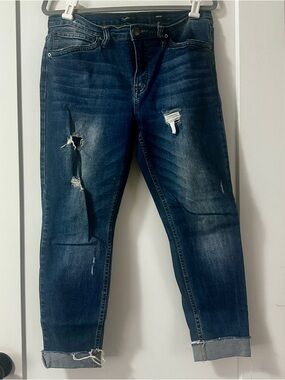 Women’s Supplies Ankle Jeans Distressed Size